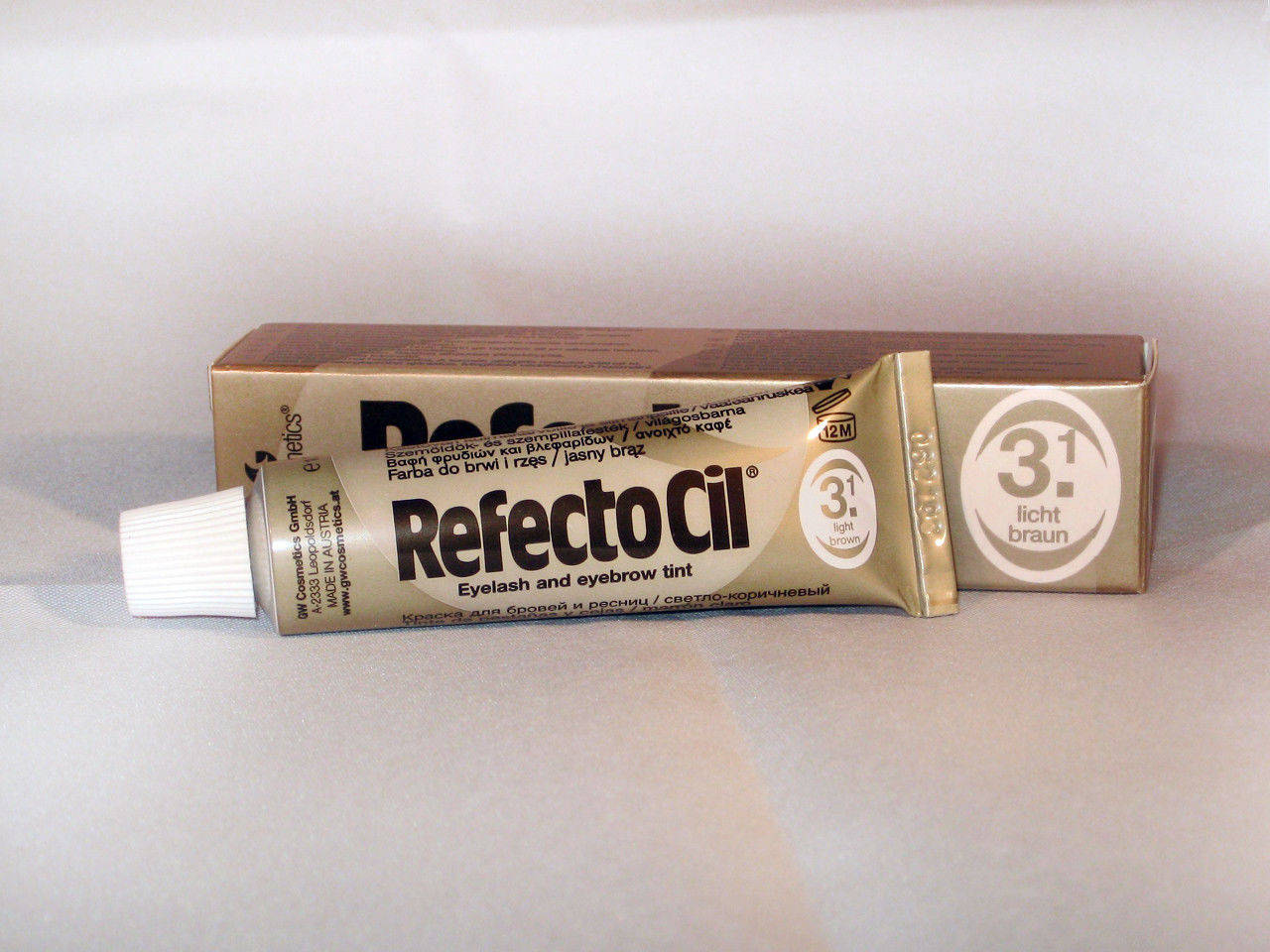 

Краска для бровей|RefectoCil№3.1 Light Brown (светло-коричневый) + микро-браш + ложка для краски