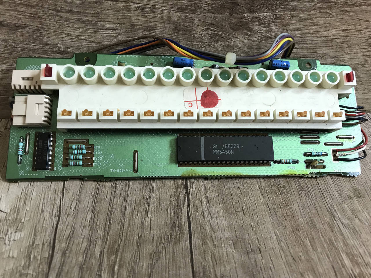 

Плата индикации