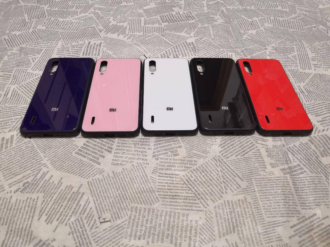 

Чехол накладка Стекло Бренд для Xiaomi (Ксиоми) Mi 9 Lite / Mi CC9 / Mi A3 Pro, Разные цвета