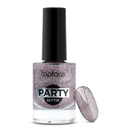 

TopFace Лак для нігтів Party Glitter PT106 №106