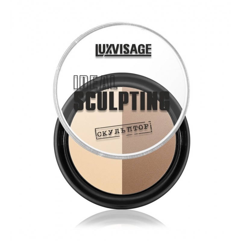 

Скульптор-хайлайтер 2 в 1 Luxvisage Ideal Sculpting