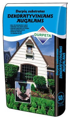 

Торфяной субстрат для декоративных растений Durpeta pH (H2O) 5,0- 5,8 50 л
