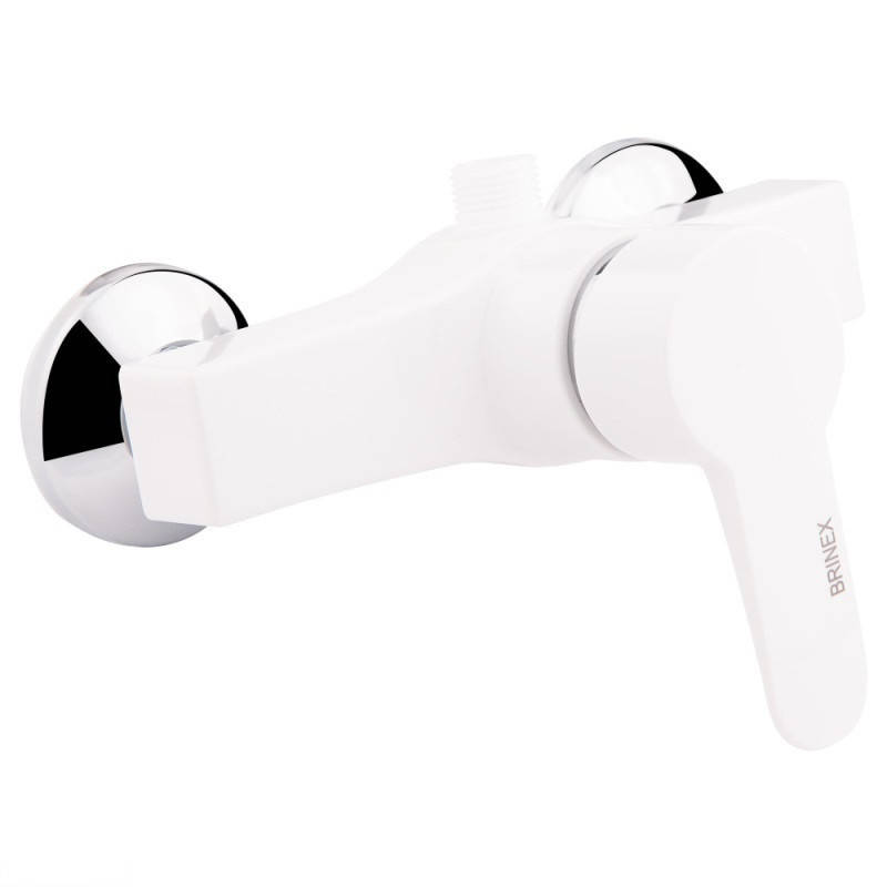 

Смеситель для душа Brinex 40W 010 термопластик, Белый