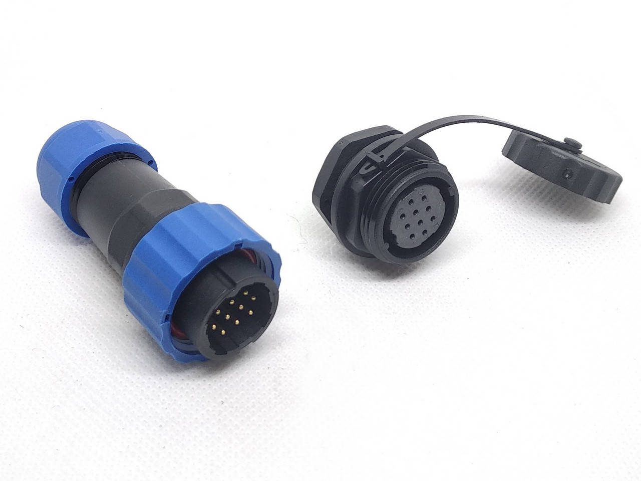 

Герметичный разъем с защитой IP68 серии SP20 10Pin 10 контактов