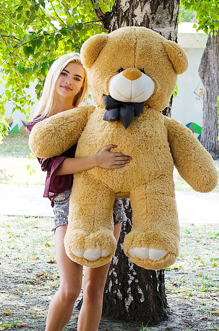 

Мишка Вэтли 130 см Медовый