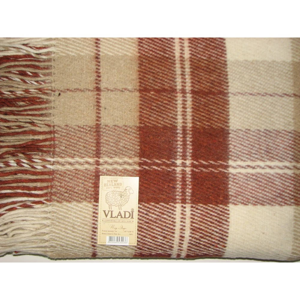 

Шерстяной плед Vladi