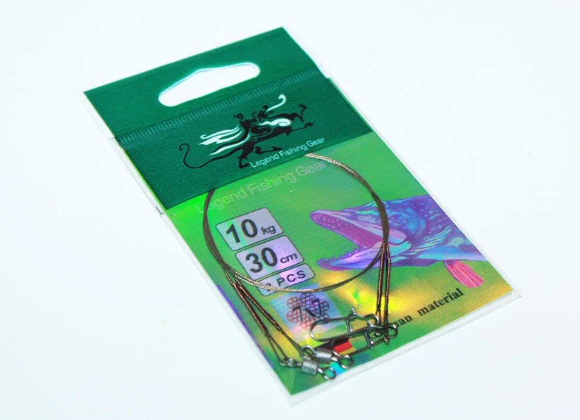 

Повідець Legend Fishing Gear 7x7 15 см / 10 кг 2 шт