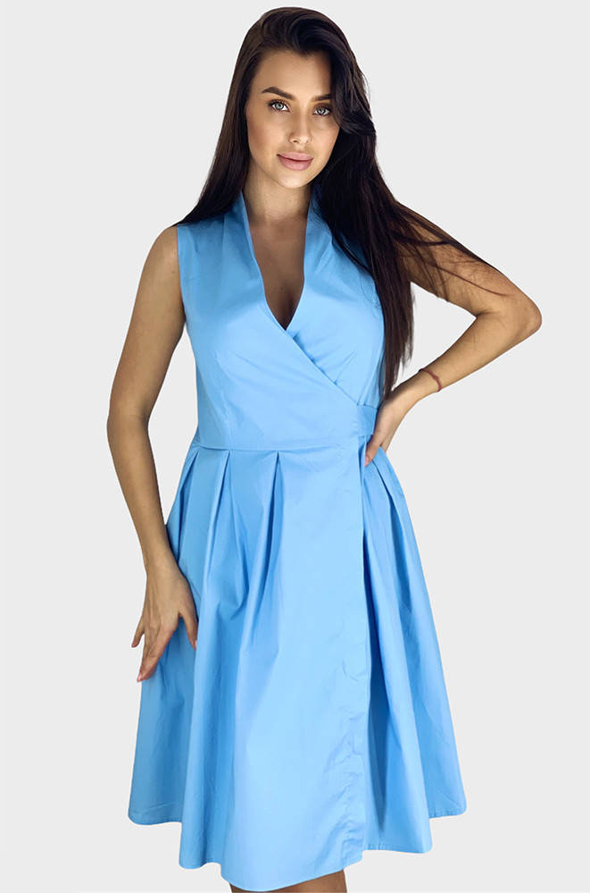 

Платье женское голубое AAA 130532M