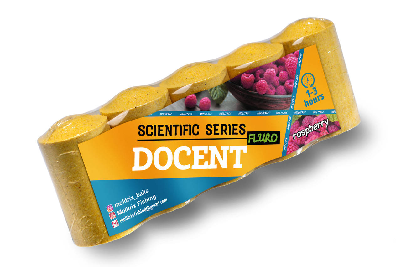 

Технопланктон Molitrix DOCENT Fluro 5x60g 1-3ч Малина "Оригинал"