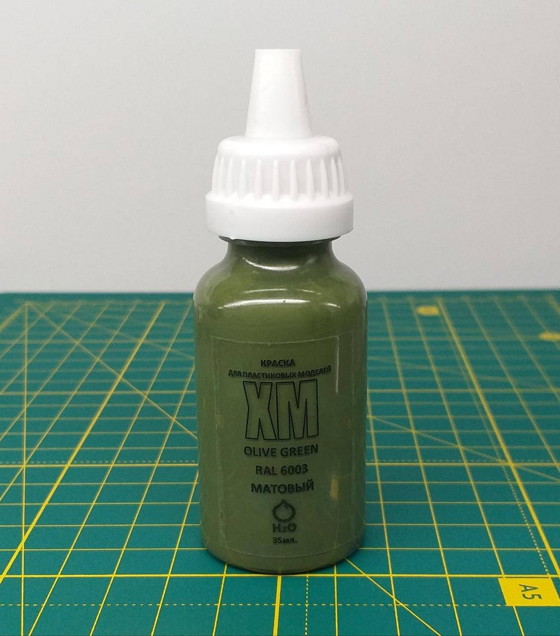 

Оливково зелёный матовый RAL6003, 35 мл.