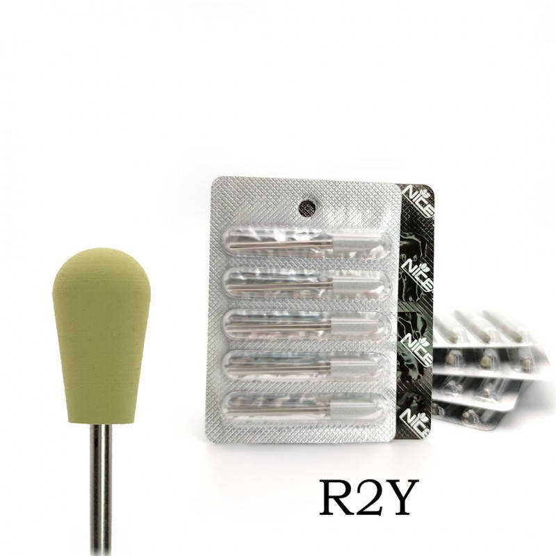 

Силиконовая фреза Nice for you R2Y 5 шт, Оливковый