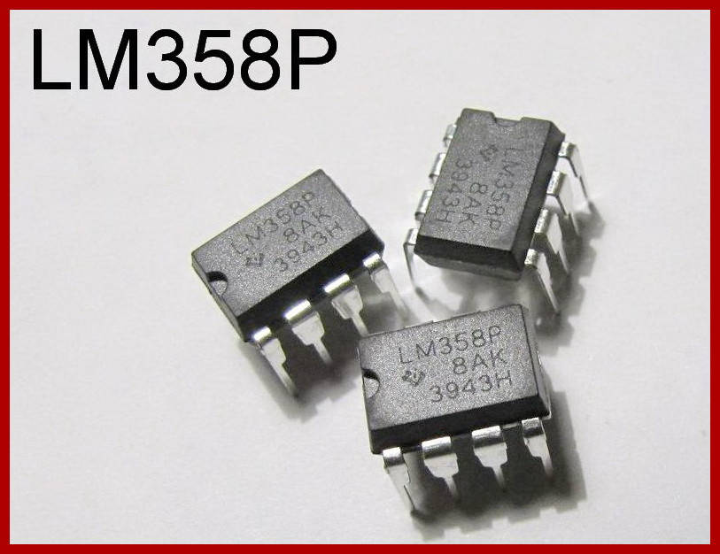 

LM358P, операционный усилитель.