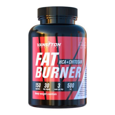 

Жиросжигатель Vansiton Fat burner HCA + Хітозан 150 капсул