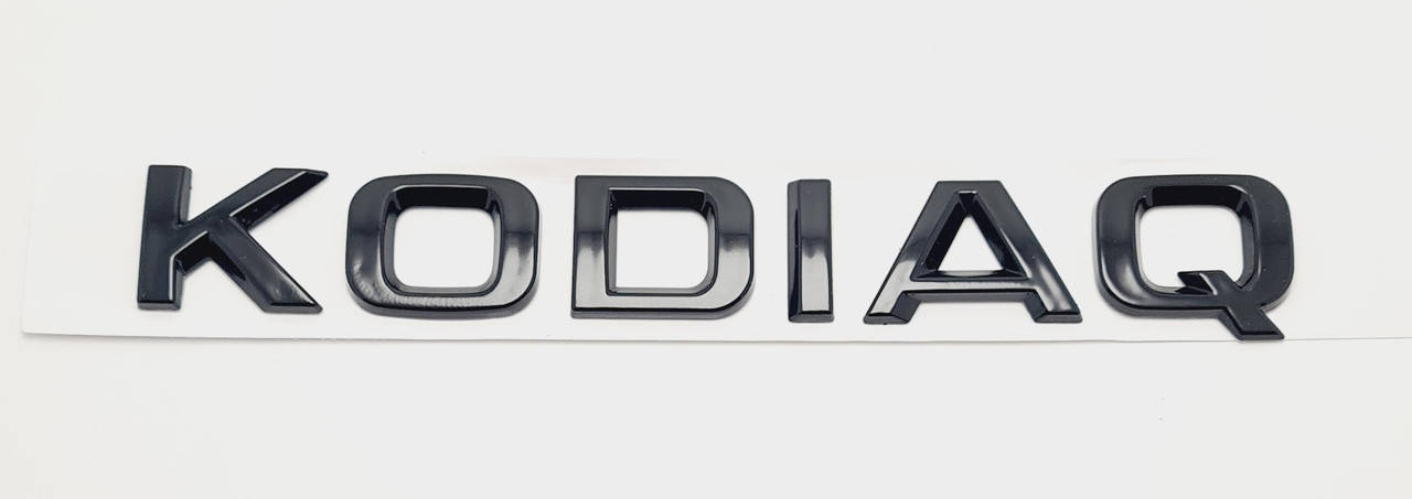 

Эмблема надпись багажника Skoda Kodiaq чёрная