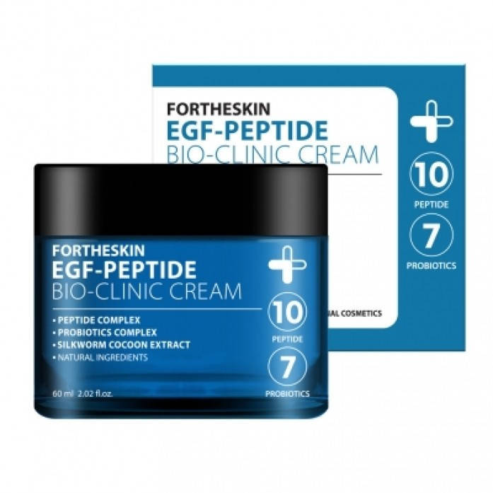 

Антивозрастной крем с пептидами EGF Peptide Bio Clinic Cream FORTHESKIN 60мл