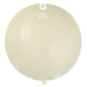 

Латексные воздушные шары Gemar 18"/59 Пастель айвори
