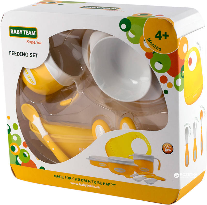 

Подарочный набор для кормления ТМ Baby Team