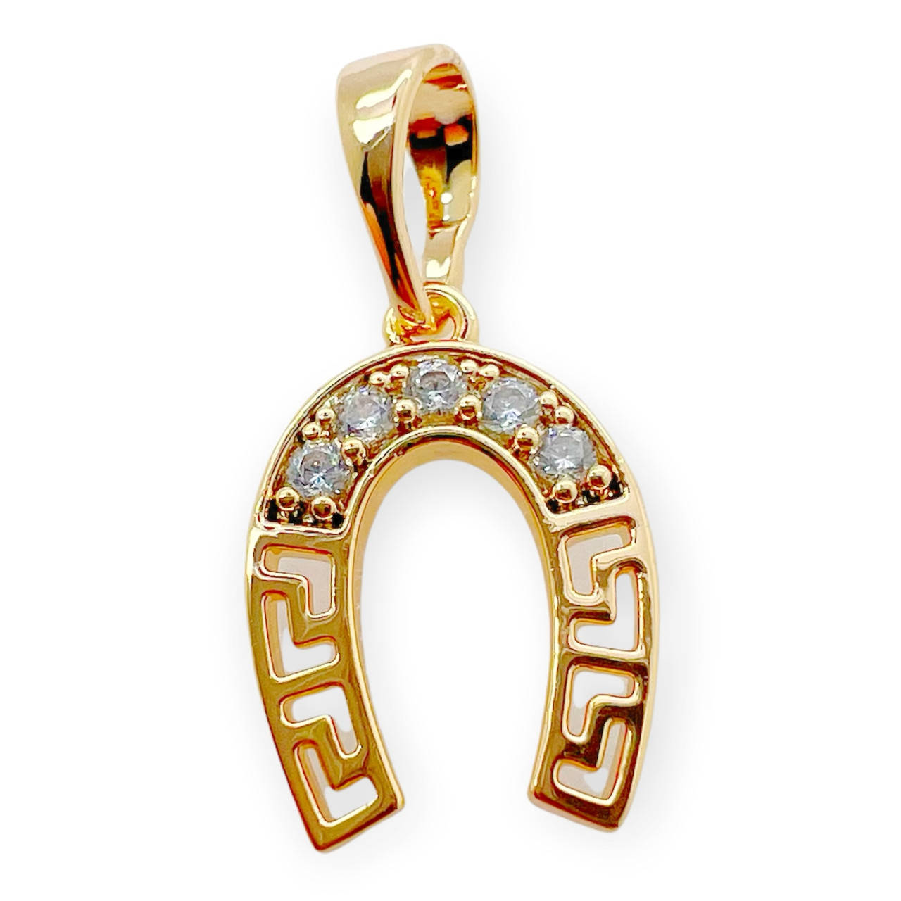 

Кулон подкова xp. 18k