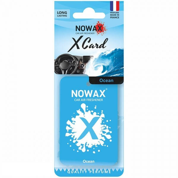 

Ароматизатор NOWAX серія "X CARD" - Ocean