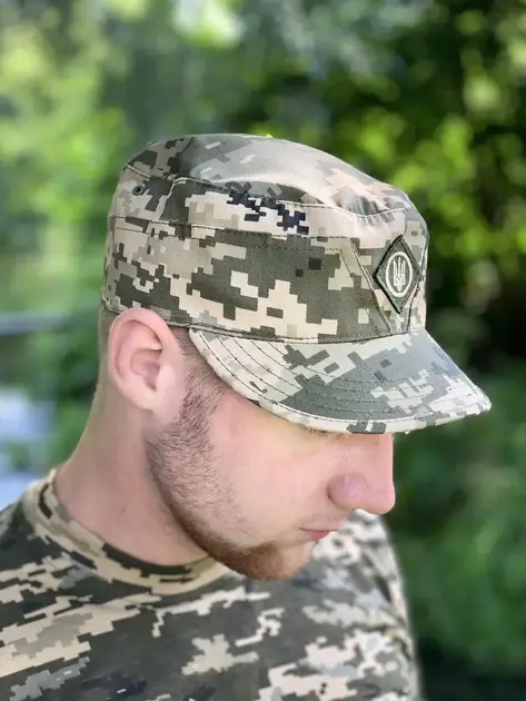 

Тактическая военная мужская кепка пиксель ВСУ размер 55-59 56, Хаки