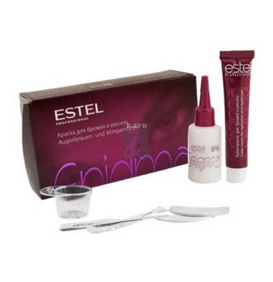 

Estel Enigma набор для окрашивания бровей - Классический коричневый