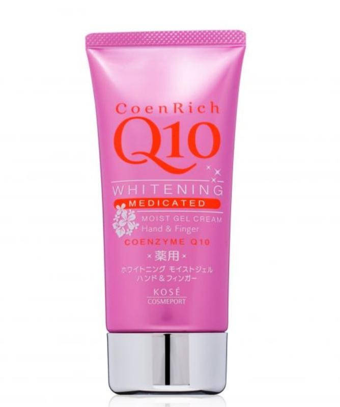 

Kose Cosmeport CoenRich Q10 японский крем для рук и ногтей отбеливающий 80 g