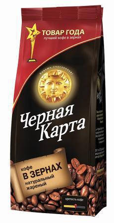 

Кофе в зернах Черная Карта 1 кг
