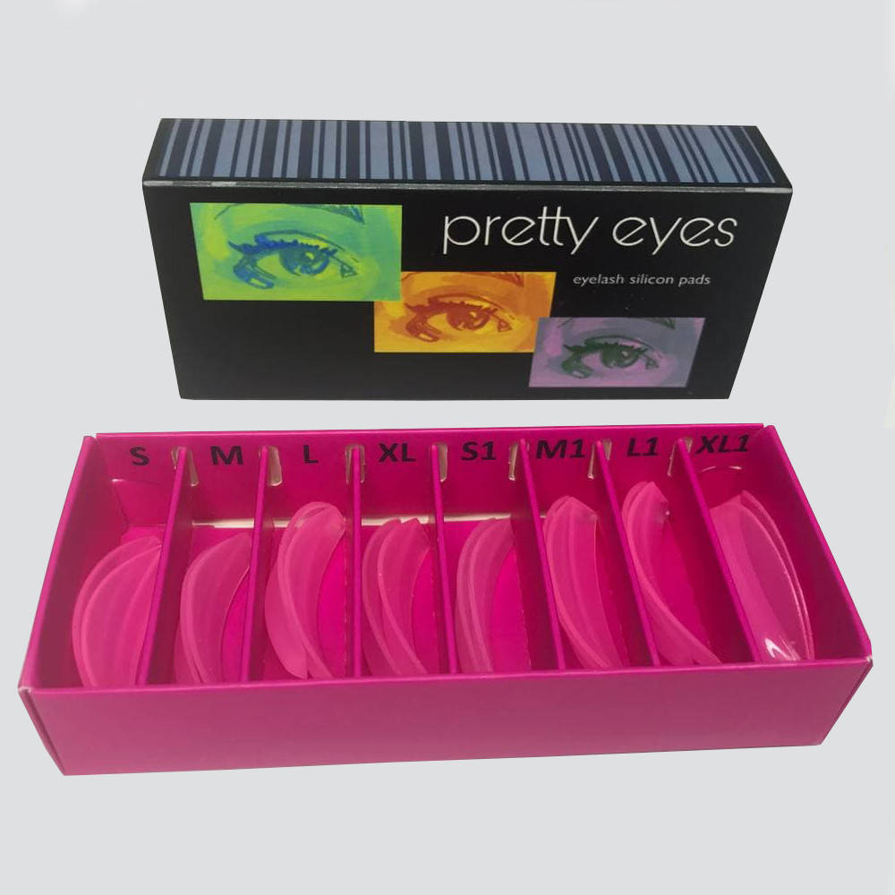 

Pretty Eyes бигуди набор 8 пар розовые, Розовый