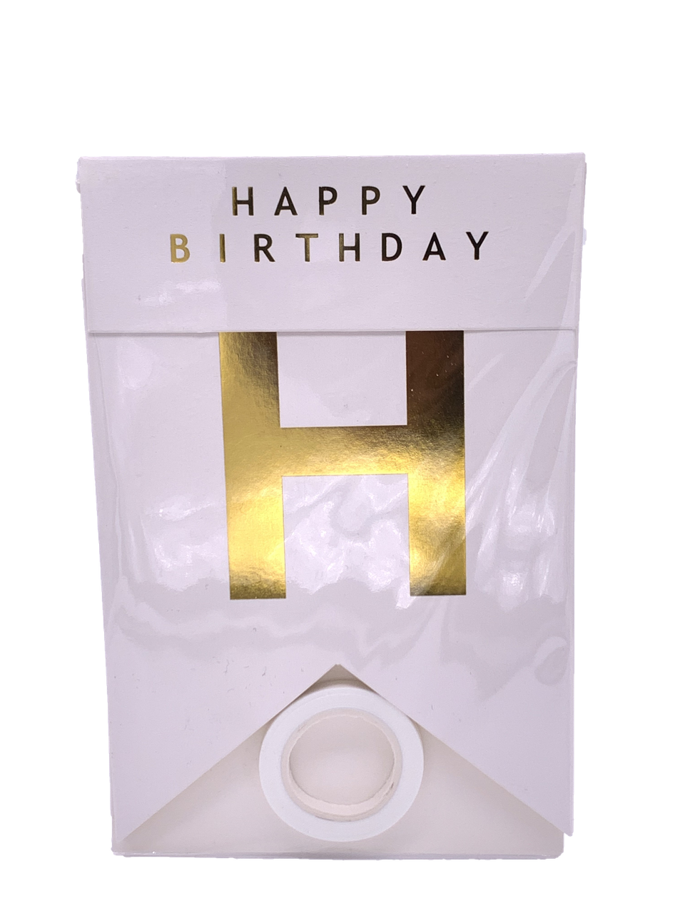

Гирлянда "Happy Birthday" Белая