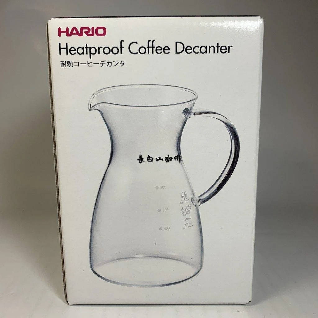 

Декантер/графин для кофе из термостойкого стекла Hario (600 мл.) HCD-600, Прозрачный