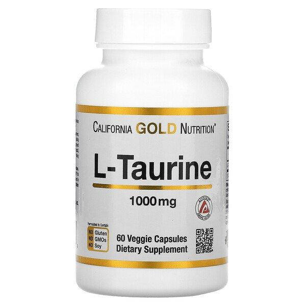 

CGN, L-Taurine (60 капс. по 1000 мг), таурин, L-таурин
