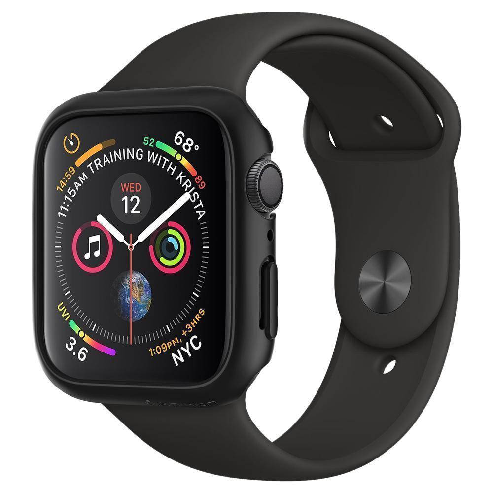 

Чехол Spigen Thin Fit для Apple Watch 4/5/6/SE 44mm Black (062CS24474)