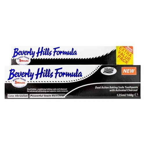 

Паста зубная Beverly Hills Formula Natural White Baking soda with Charcoal 125 мл