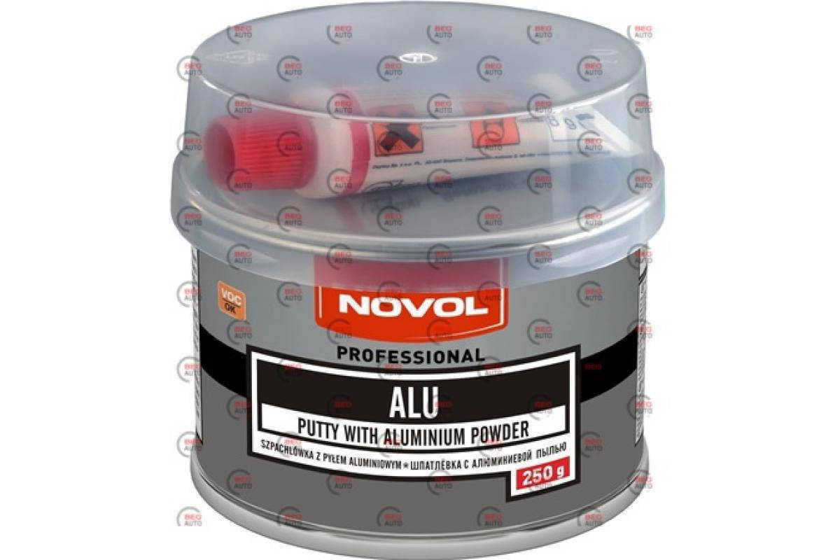 

Шпатлёвка Novol ALU Алюминий 0,25 кг (алюминиевая пыль)