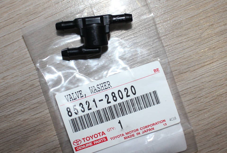 

Клапан системы омывателя TOYOTA - 85321-28020