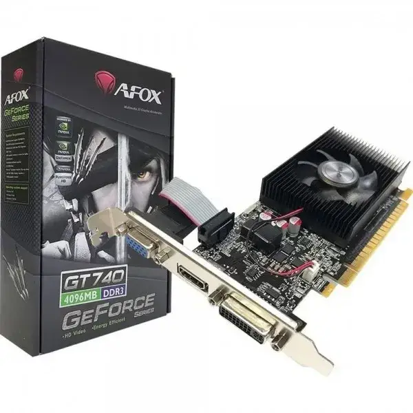 

Видеокарта AFOX Geforce GT730 AF730-4096D3L3, 4GB DDR3 128bit