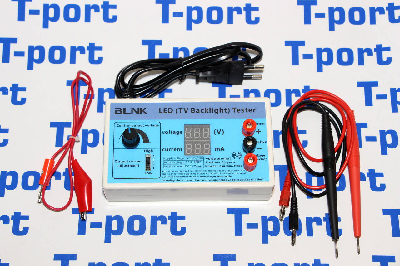 

Тестер светодиодов BLiNK CB250 (230V, 25mA)