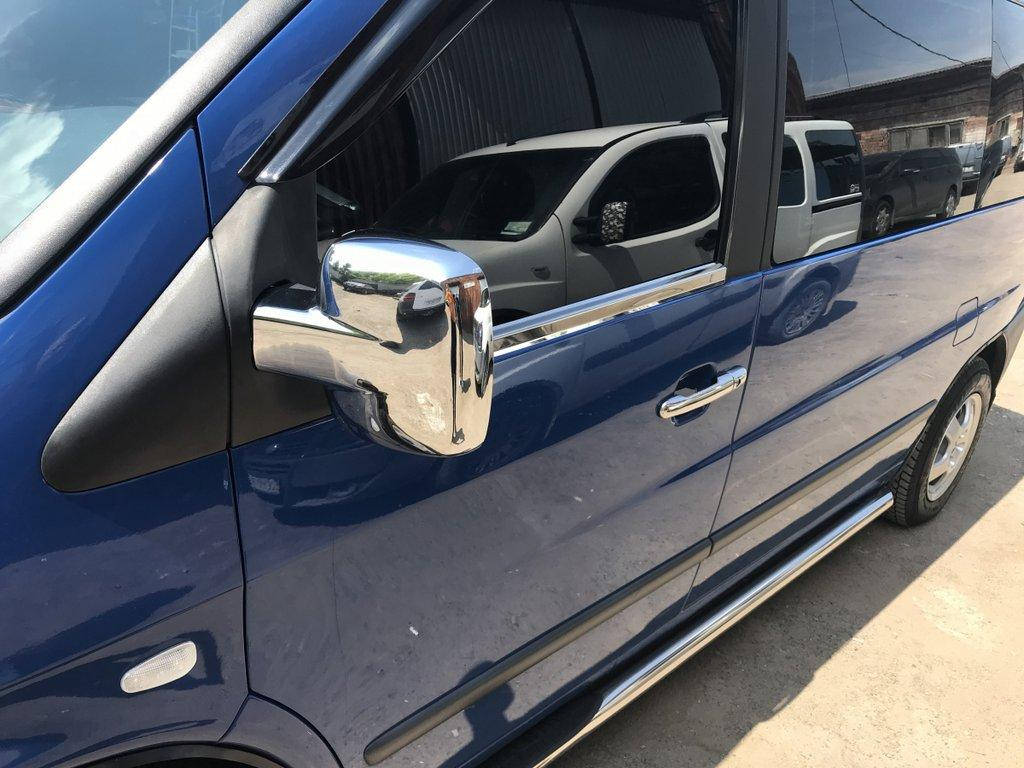 

Mercedes Vito Накладки на зеркала (АВS, 2 шт) RSA Накладки на зеркала Мерседес Бенц Вито W638