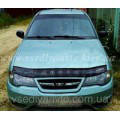 

Дефлектор капота, мухобойка DAEWOO Nexia с 1995-,2008- г.в.. VIP