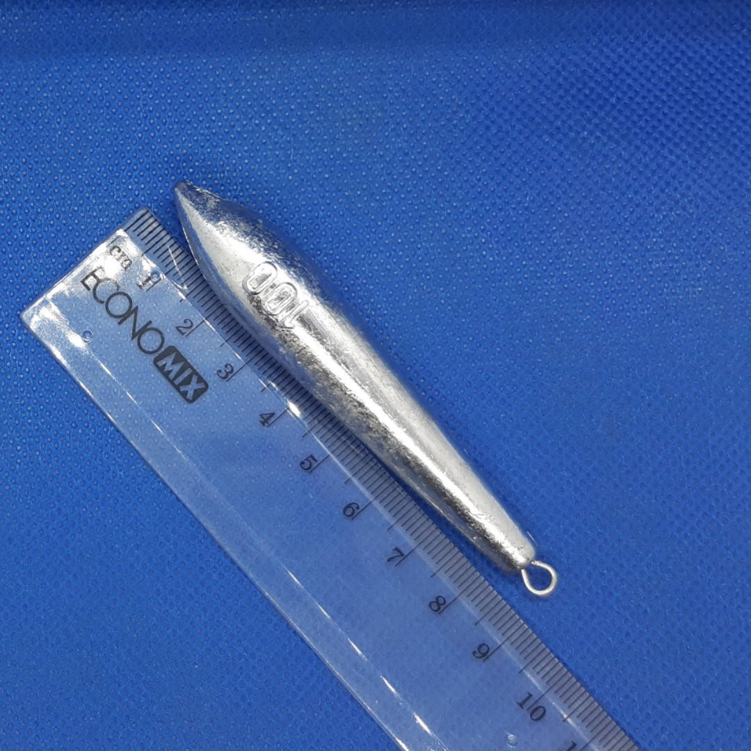 

Грузило "Сосулька" з петлею 100 грамів