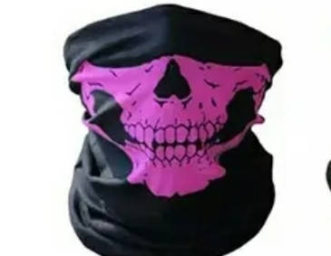 

Бафф маска с черепом