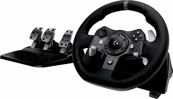 

Игровой руль Logitech G920 Driving Force PC/Xbox One Black (941-000124), Черный