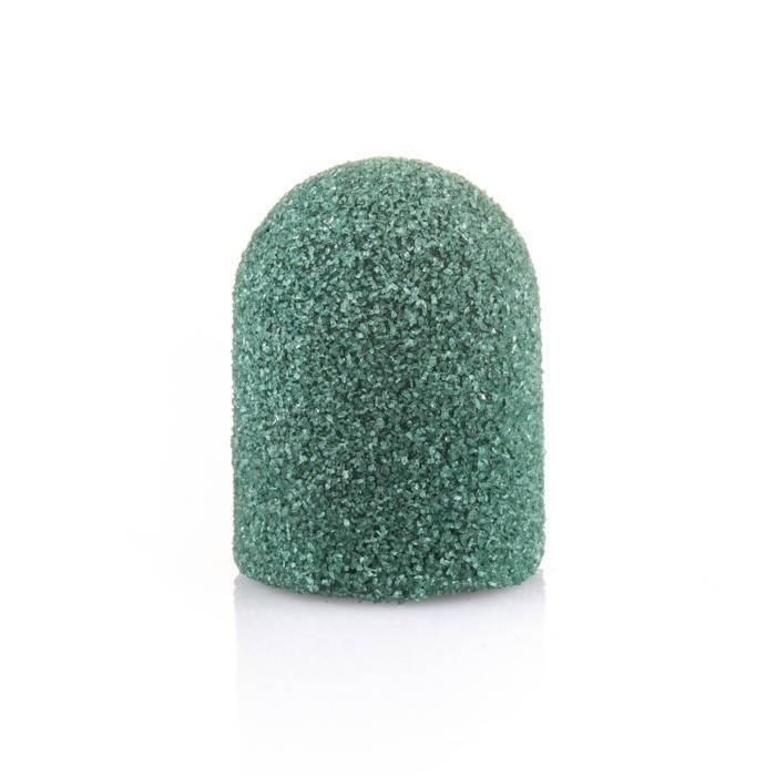 

Колпачок зеленый Nail Drill для педикюра, диаметр 13мм 80грит