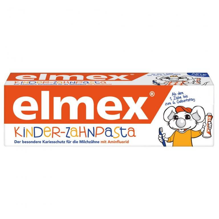 

Дитяча зубна паста Elmex вiд карieсу 50мл. Нiмеччина