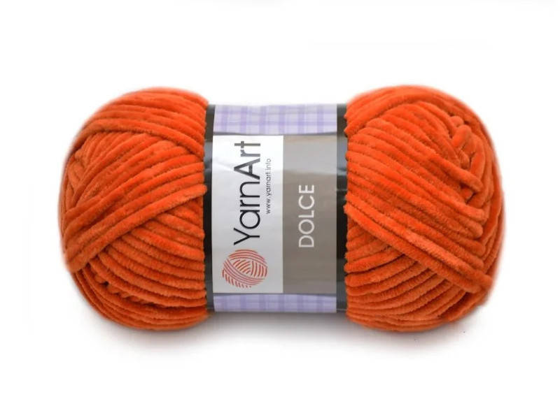 

YarnArt Dolce, Рыжий №778, Оранжевый