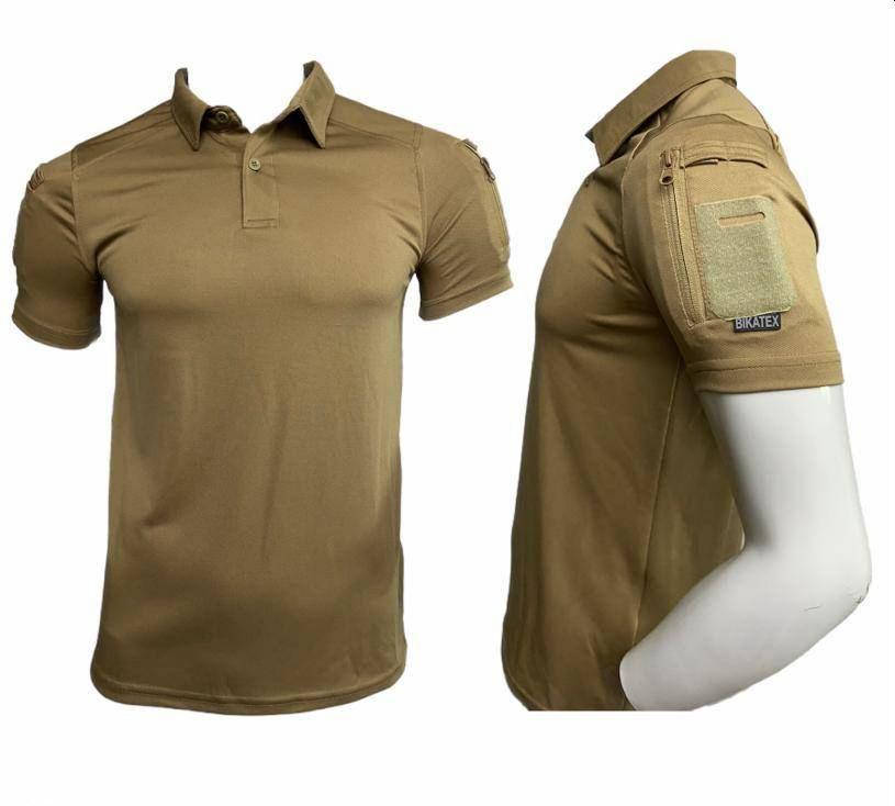 

Тактическая футболка поло Bikatex / Combat, L (песочный)