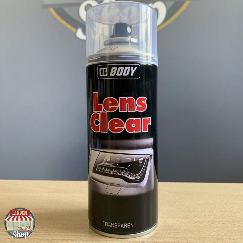 

Лак для восстановления блеска фар HB BODY Lens Clear, 400 мл Аэрозоль