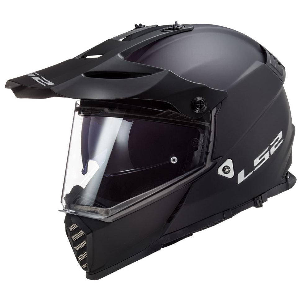 

Мотошлем LS2 MX436 Pioneer Evo Matt BLACK размер 2XL,XL, Черный