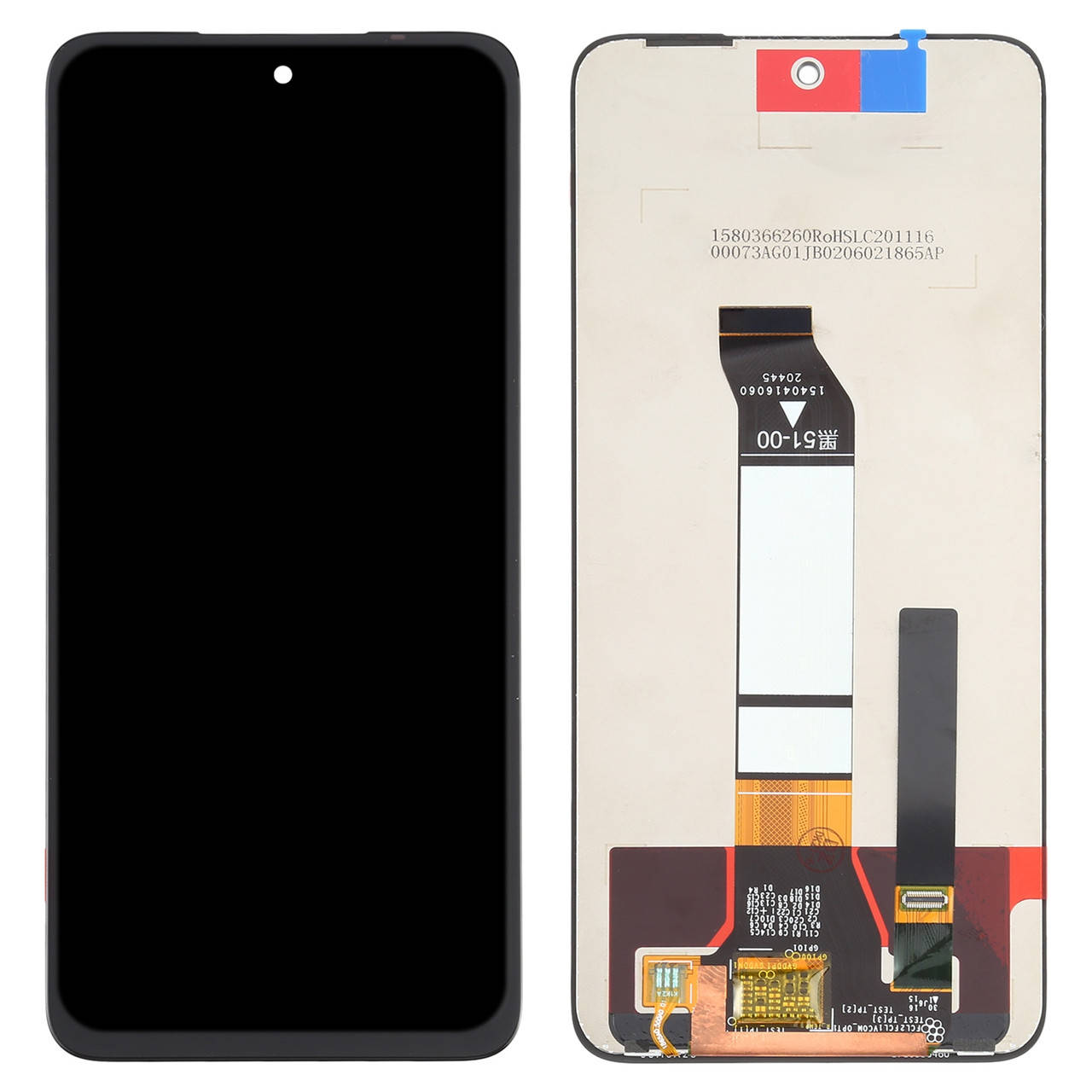

Дисплей Xiaomi Redmi Note 10 5G с тачскрином, Original PRC, Black, Черный