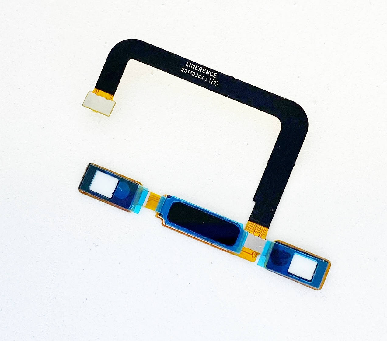 

Шлейф для Nokia 6 Dual Sim (TA-1021/TA-1033), с сканером отпечатка пальца, черного цвета